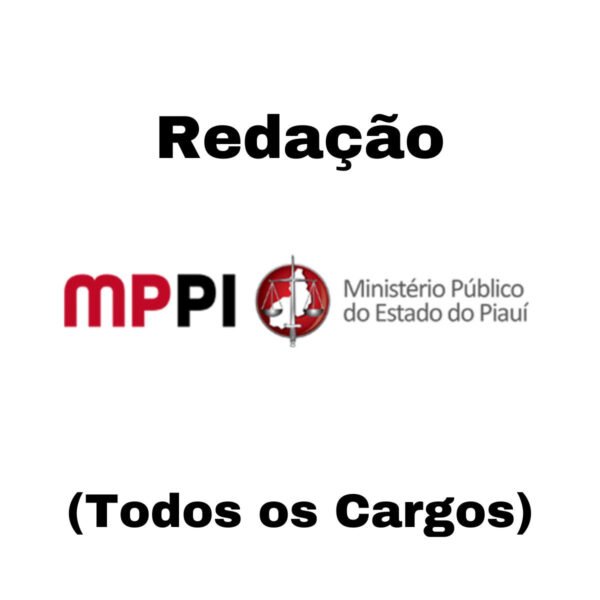 Redação para o MPPI (Todos os Cargos) - Júnia Andrade