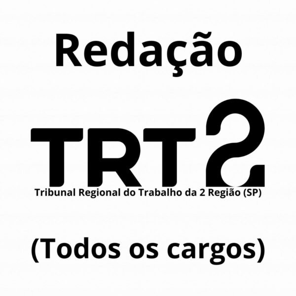 Redação + Português FCC para o TRT-SP (Todos os cargos exceto AJAJ) - Júnia Andrade