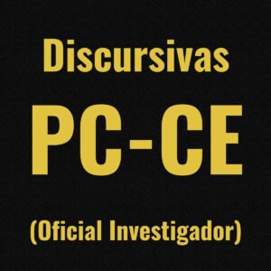 Discursivas para a PCCE (Oficial Investigador) - Júnia Andrade