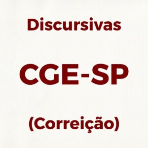 Discursivas para a CGE-SP (Correição) - Júnia Andrade