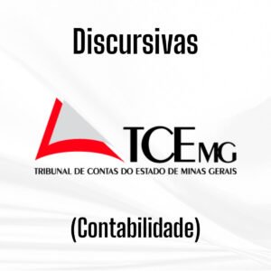 Discursivas para o TCE-MG (Contabilidade) - Júnia Andrade