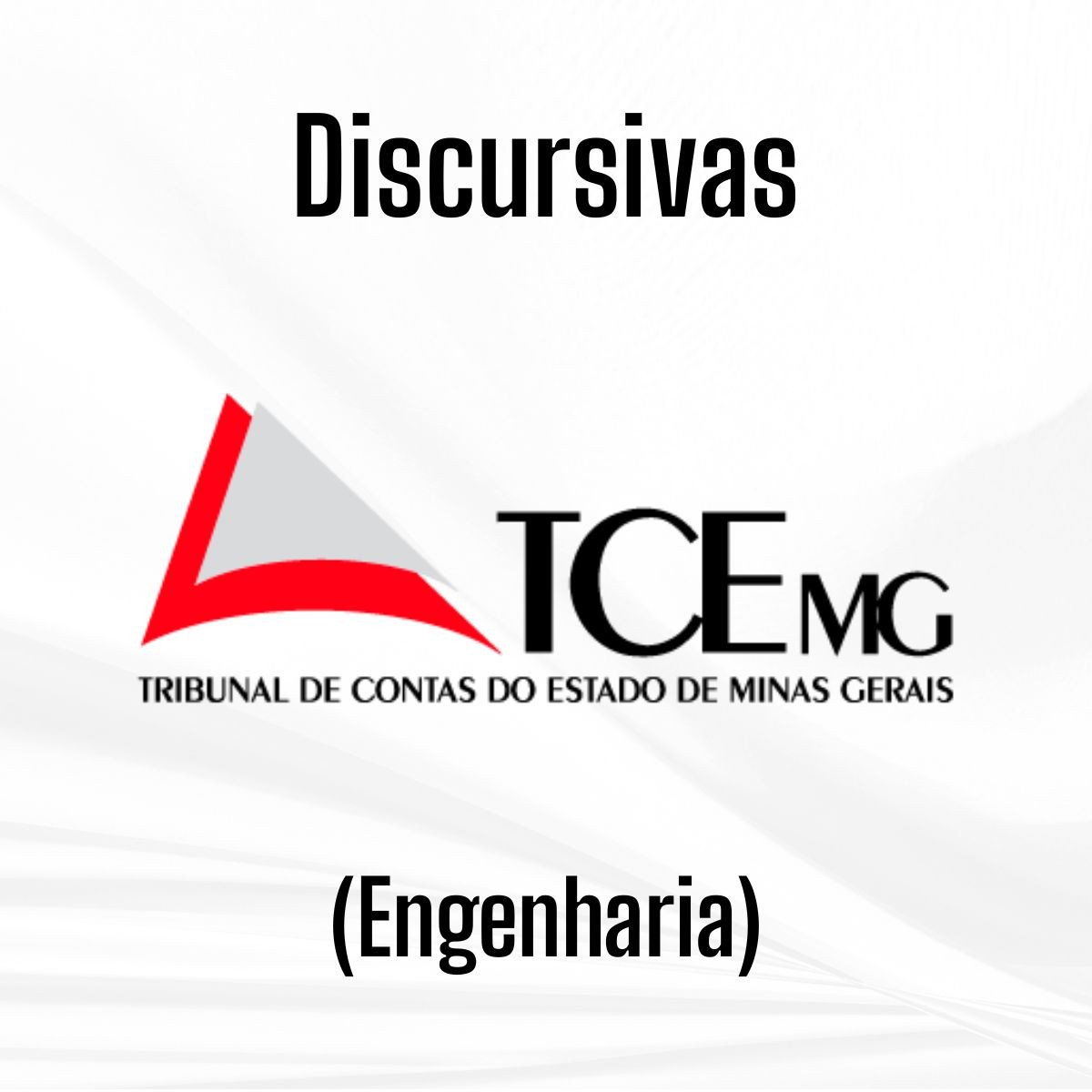 Discursivas para o TCE-MG (Engenharia) – Júnia Andrade