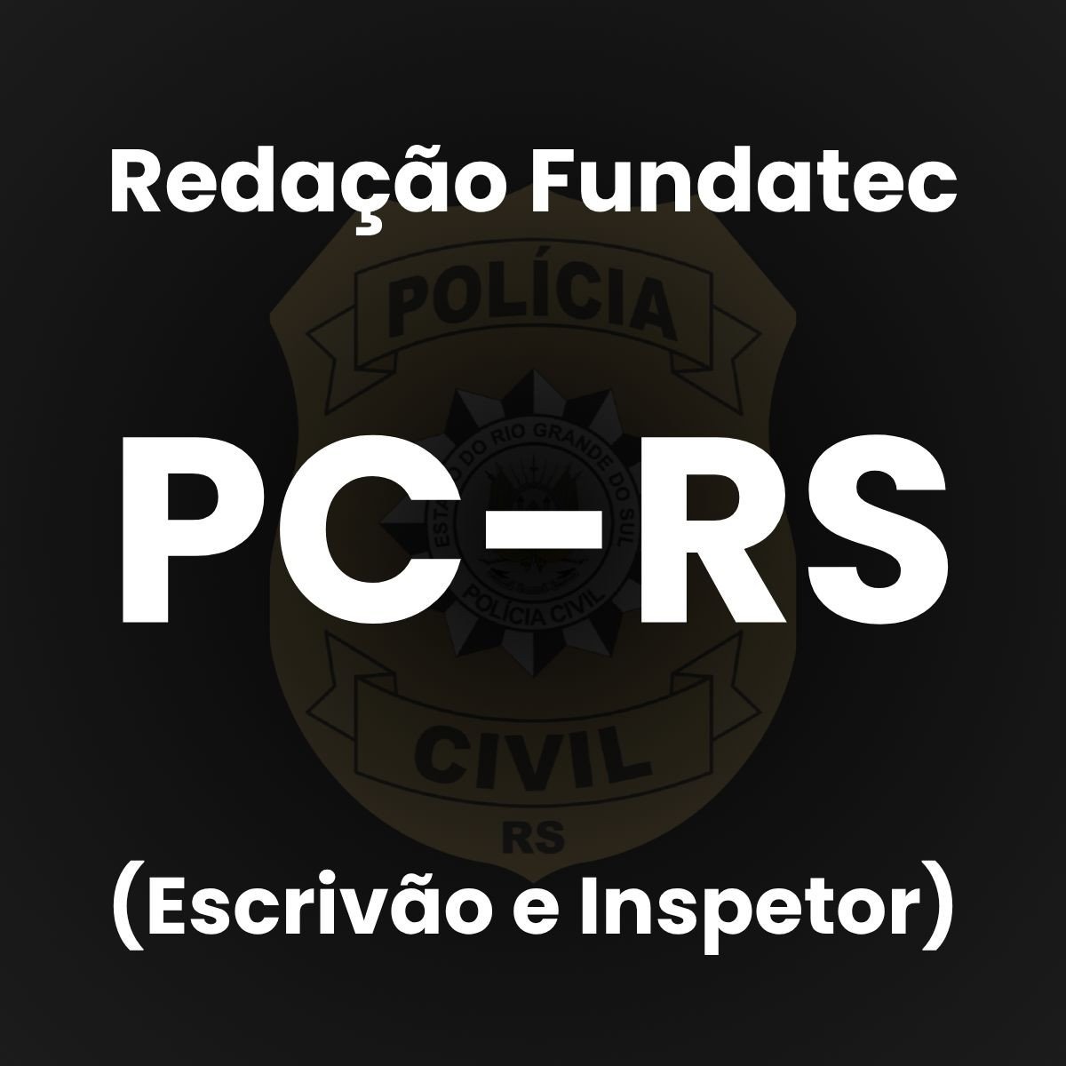 Redação para a PCRS - Júnia Andrade