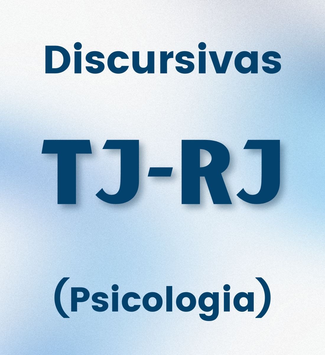 Discursivas para o TJRJ (Psicologia) - Júnia Andrade