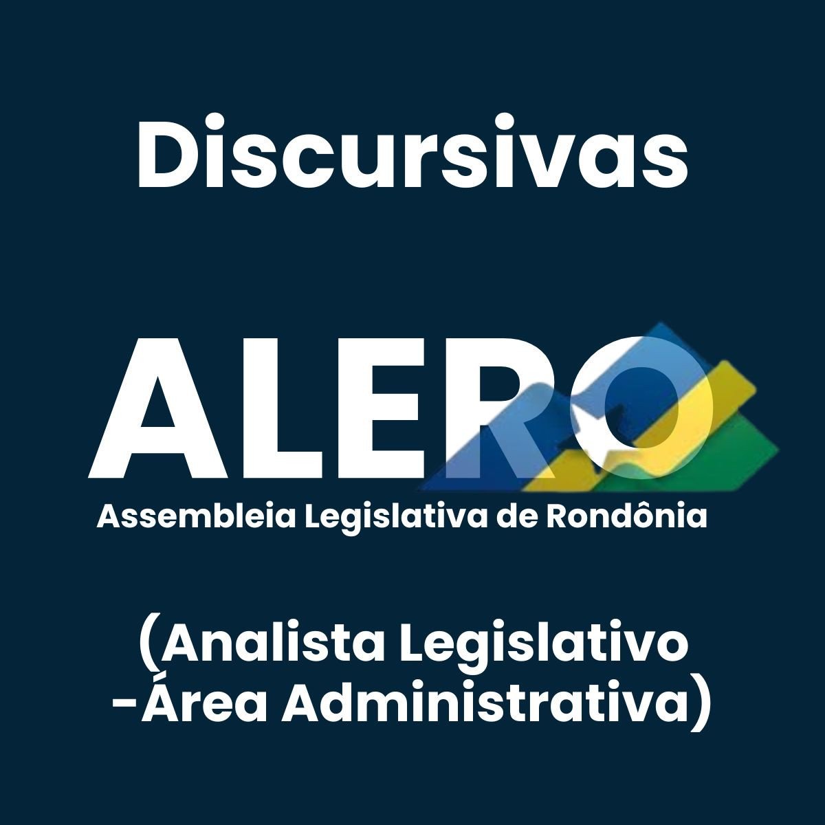 Discursivas para a ALERO Analista Legislativo (Área Administrativa) - Júnia Andrade