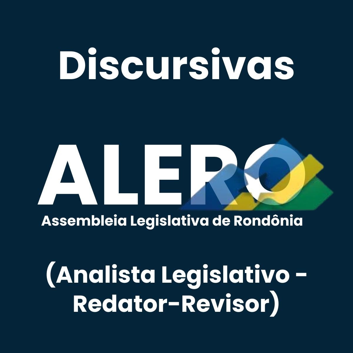 Discursivas para a ALERO Analista Legislativo (Redator-Revisor) - Júnia Andrade