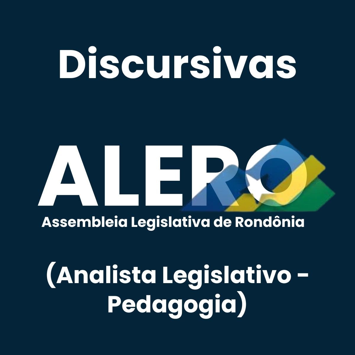 Discursivas para a ALERO Analista Legislativo (Pedagogia) - Júnia Andrade