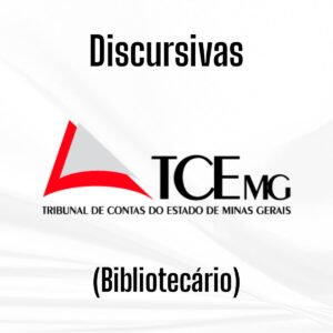 Discursivas para o TCE-MG (Bibliotecário) – Júnia Andrade