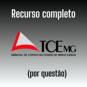 Recurso Completo para o TCE-MG - Júnia Andrade