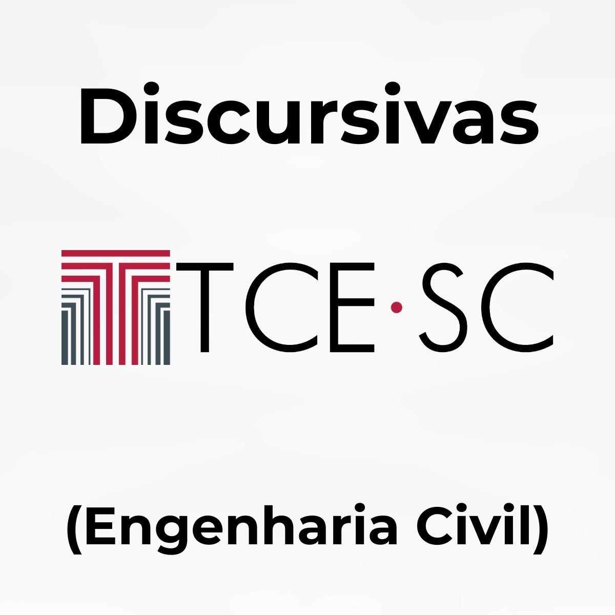Discursivas para o TCE-SC (Engenharia Civil) - Júnia Andrade