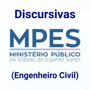 Discursivas para o MPES 2026 (Engenheiro Civil) – Júnia Andrade