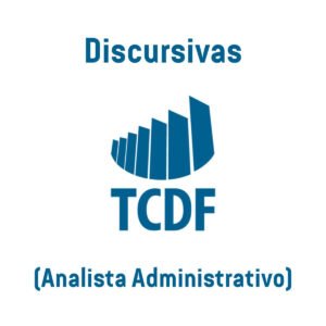 Discursivas para o TCDF (Analista Administrativo) - Júnia Andrade