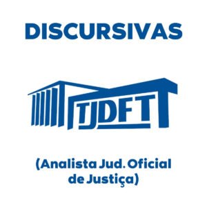 Discursivas para o TJDFT (Analista Jud. Oficial de Justiça) - Júnia Andrade