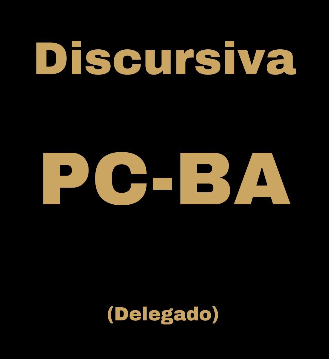Discursivas e Português para a PCBA (Delegado) - Júnia Andrade