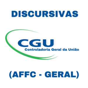 Discursivas para a CGU AFFC (Área Geral) - Júnia Andrade
